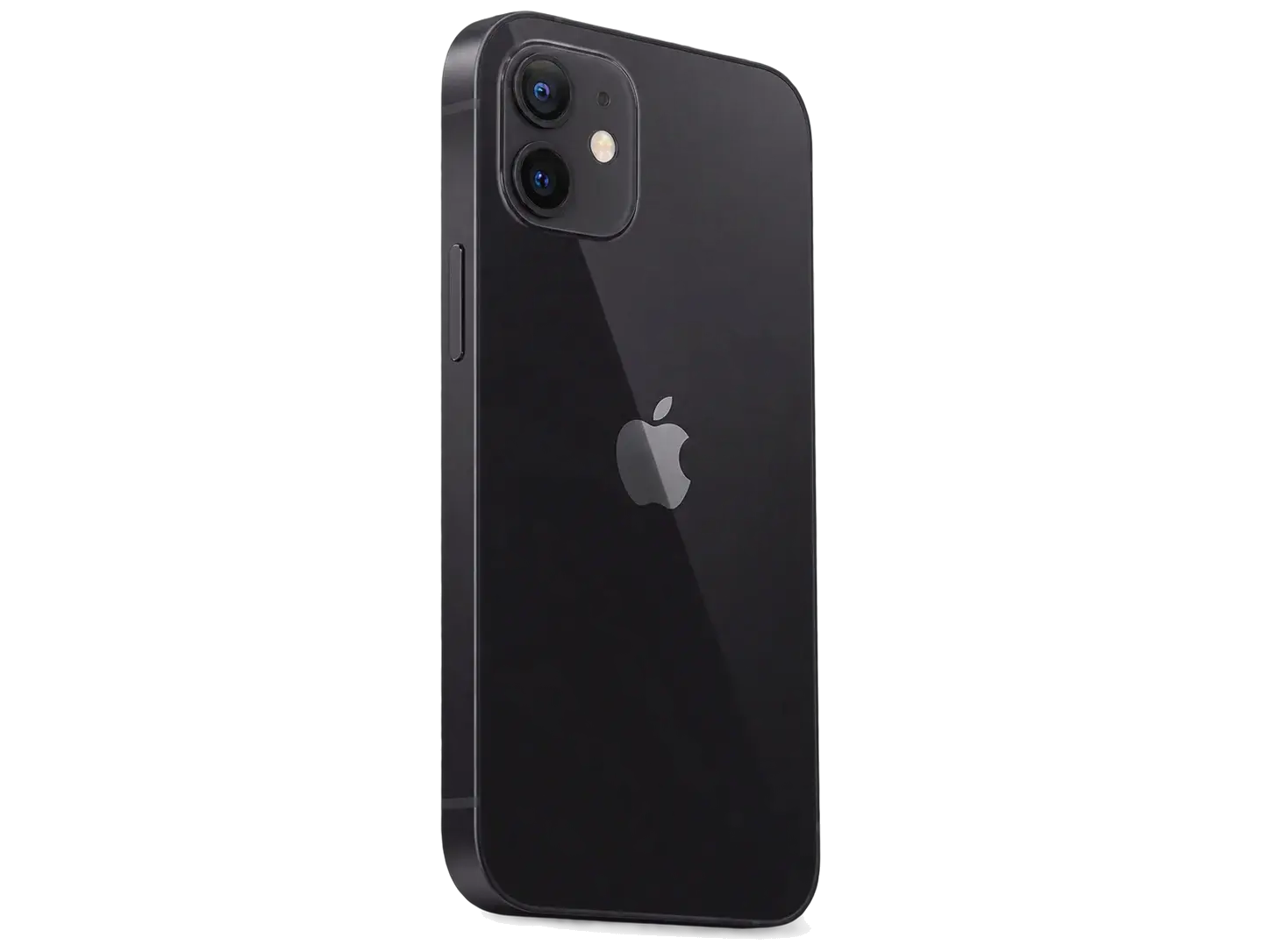 Apple iPhone 12 in Black, angled view