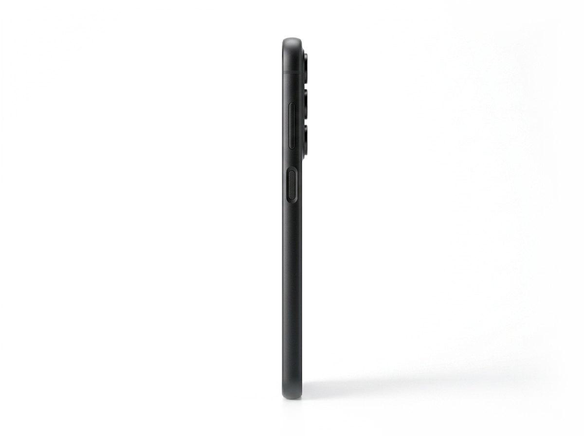 Samsung Galaxy A26 5G in Black, side profile
